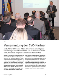 CVC-Mitgliederversammlung 2013